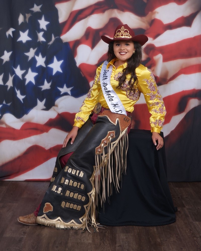 SD Rodeo Queen Tashina  Red Hawk