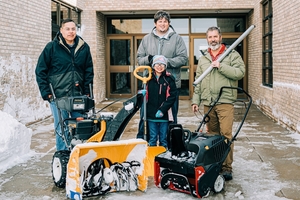 TCMS snow removal crew