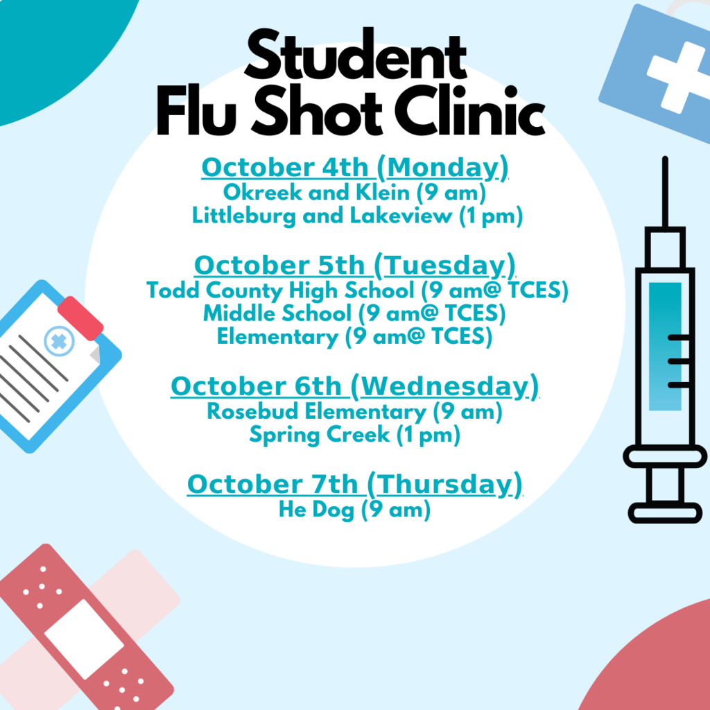 Flu Shot Clinic 4th-7th